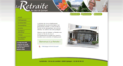 Desktop Screenshot of laretraite.org
