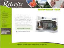 Tablet Screenshot of laretraite.org